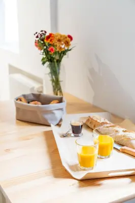 Nourriture dans l'appartement ou à proximité