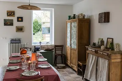 Plan de l'établissement Country house 1 hour from Paris