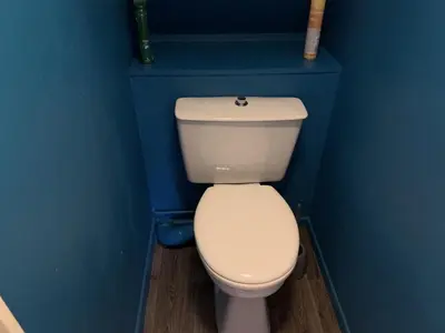 Salle de bains dans l'établissement Gîte Gîtes de France® - La Tanevière