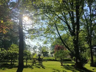Jardin de l'établissement Gîte Gîtes de France® - La Tanevière