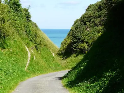 Paysage naturel près de la maison de vacances
