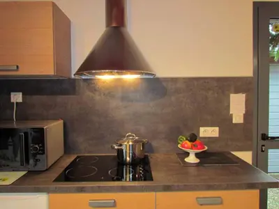 Cuisine ou kitchenette dans l'établissement Gîte Gîtes de France® - Le Petit Marin