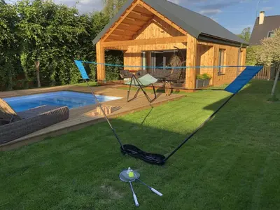 Piscine de l'établissement Gîte Gîtes de France® - Le Cottage des Hauts Poiriers - Piscine & Spa ou située à proximité