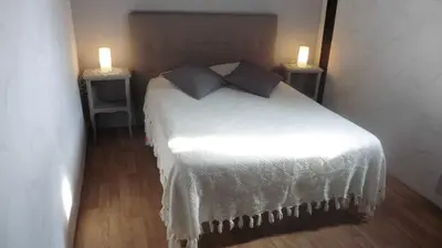 Un ou plusieurs lits dans un hébergement de l'établissement Gîte Gîtes de France® - Manoir des Méandres