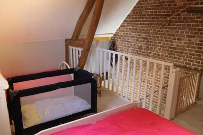Un ou plusieurs lits dans un hébergement de l'établissement Gîte Gîtes de France® - Le Clos Saint-Martin