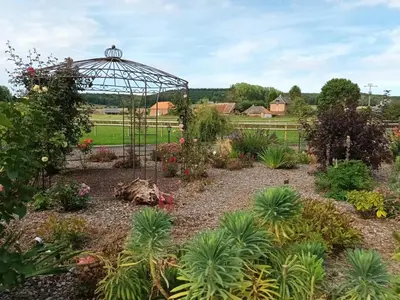 Jardin de l'établissement Gîte Gîtes de France® - Les Murmures de l'Andelle