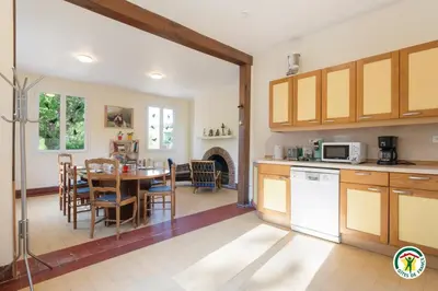 Cuisine ou kitchenette dans l'établissement Gîte Gîtes de France® - Le Projet 22