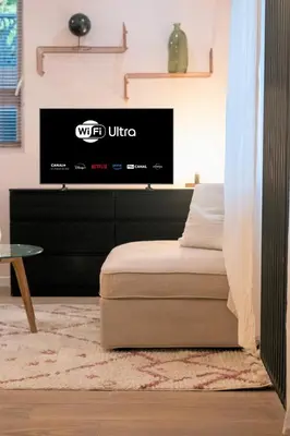 Télévision ou salle de divertissement dans l'établissement City Rouen - Appartement rénové au cœur de Rouen