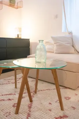 Coin salon dans l'établissement City Rouen - Appartement rénové au cœur de Rouen