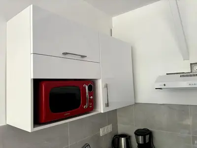 Cuisine ou kitchenette dans l'établissement Meissonier II