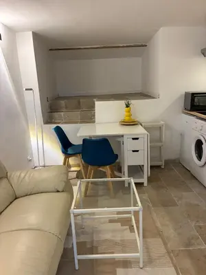 Cuisine ou kitchenette dans l'établissement Escapade & Bien être