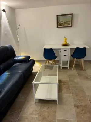 Coin salon dans l'établissement Escapade & Bien être