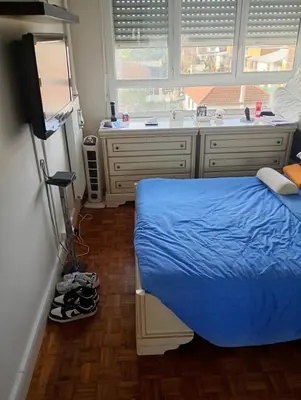 Un ou plusieurs lits dans un hébergement de l'établissement Location appartement