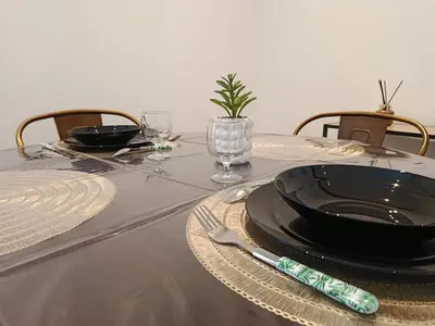 Plan de l'établissement Le Trèfle Doré T2, wifi, private parking space, fêtes interdites