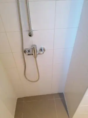 Salle de bains dans l'établissement Appartement Mantes la Jolie