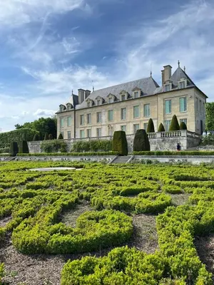 Jardin de l'établissement Auvers Wood lodge