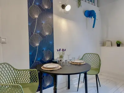 Coin salon dans l'établissement Le Duplex Cosy