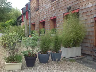 Jardin de l'établissement La Forge de Paul et Virginie