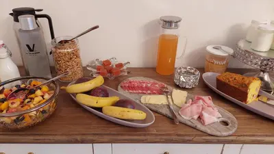 Nourriture dans le B&B/chambre d'hôtes ou à proximité