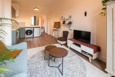 Télévision ou salle de divertissement dans l'établissement Cozy Rouen