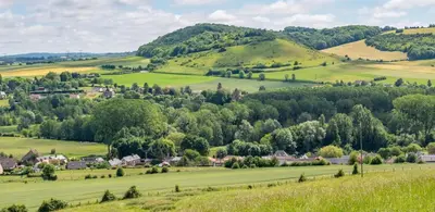 Paysage naturel près de la maison de vacances