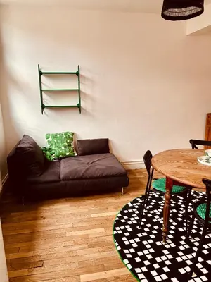 Coin salon dans l'établissement Le beffroi
