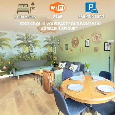 Amazonie - Évasion Urbaine & Parking Privé