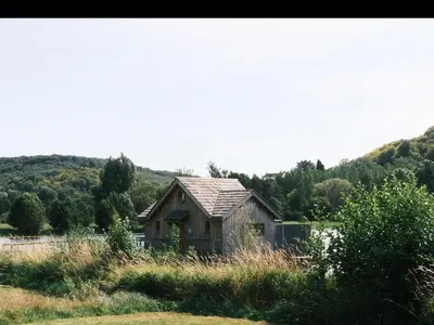Paysage naturel près de le camping