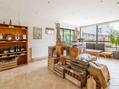 Coin salon dans l'établissement Gîte avec Terrasse pour 5 pers. à Beauchamps - API-1-52-1736