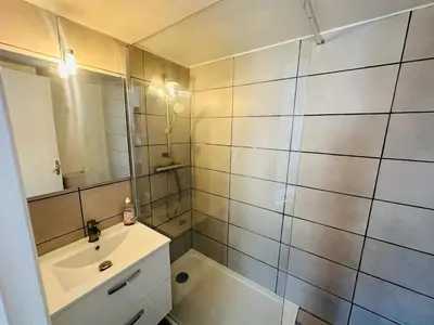 Salle de bains dans l'établissement Maison Sottevillaise - 423