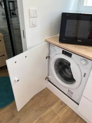 Plan de l'établissement Nice fully-equipped studio with terrace, Paris 30 min