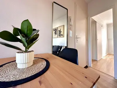 Plan de l'établissement Le Clocher - 1 Chambre - Wifi