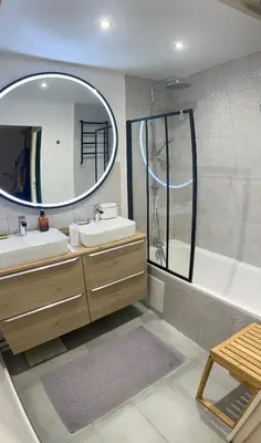 Salle de bains dans l'établissement Espace privatif calme et tout confort