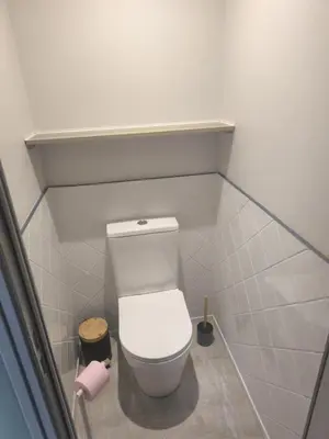 Salle de bains dans l'établissement Gite 2-4 personnes
