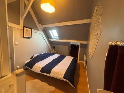 Un ou plusieurs lits dans un hébergement de l'établissement Maison
