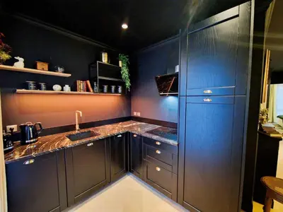 Cuisine ou kitchenette dans l'établissement Maison Saint Lazare