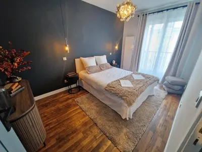 Un ou plusieurs lits dans un hébergement de l'établissement Maison Kolsaas