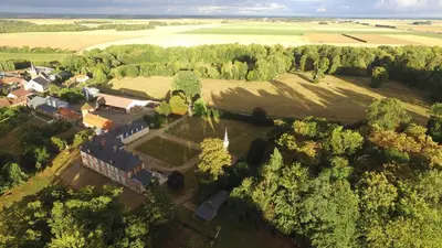 Paysage naturel près de la maison de vacances