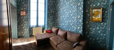 Coin salon dans l'établissement Le Castel Ecossais