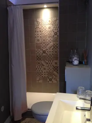 Salle de bains dans l'établissement Idées Déco At Home