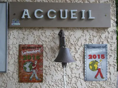 Certificat, récompense, panneau ou autre document affiché dans l'établissement B&B La Maison de L'Aubette