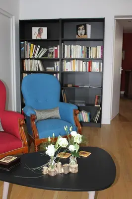 Coin salon dans l'établissement Au Coeur De Beauvais