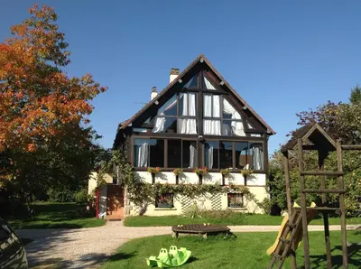 Jardin de l'établissement La Maison du Verger