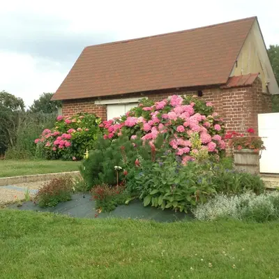 Jardin de l'établissement La maison d'amis