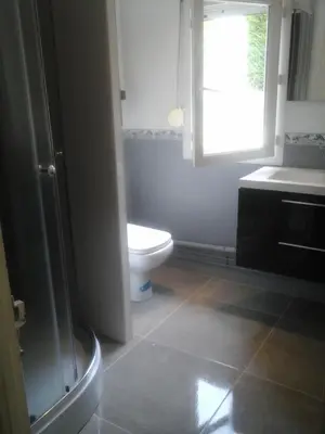 Salle de bains dans l'établissement La Crielloise