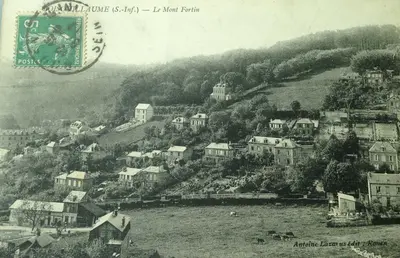 Paysage naturel près de la maison de vacances