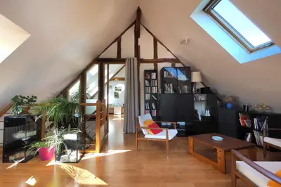 Télévision ou salle de divertissement dans l'établissement Au Moulin de l'Andelle