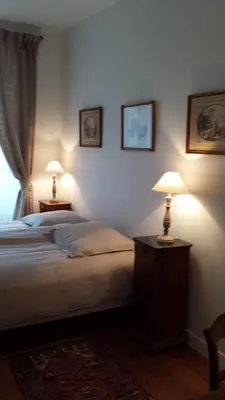 Un ou plusieurs lits dans un hébergement de l'établissement GÎTE DU VALAMBOURG