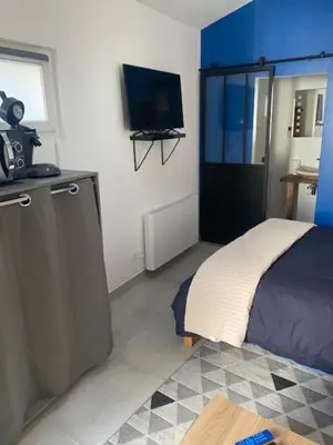 Télévision ou salle de divertissement dans l'établissement Petite Parenthèse proche SONELO