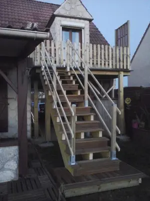 Bâtiment de la maison de vacances
